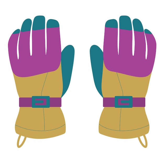 Vector snowboard gloves