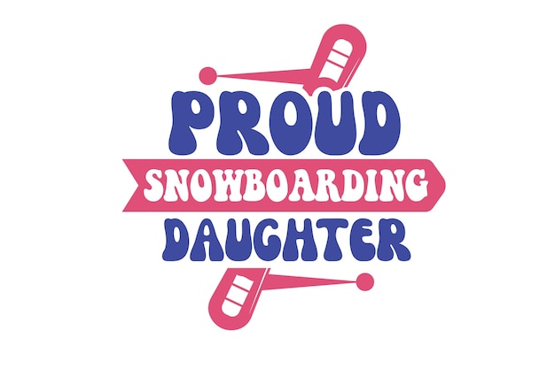 Snowboarden svg-bundel