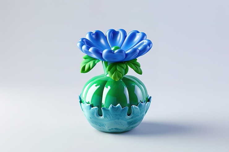 Vector snowdrop zinnias and peonies in glass vases vector illustration