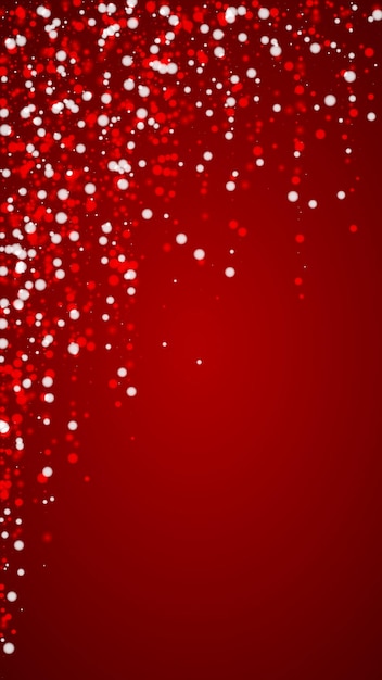 Snowfall overlay christmas background subtle flying snow flakes