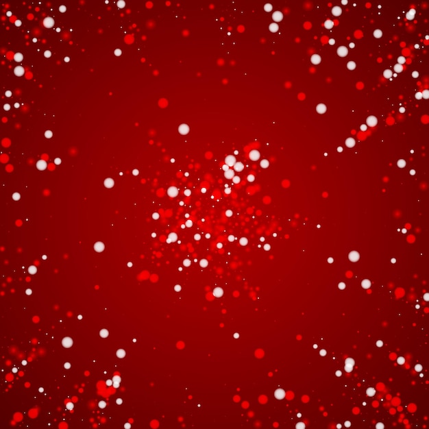 Vector snowfall overlay christmas background subtle