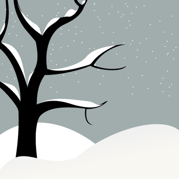 Vector snowfall