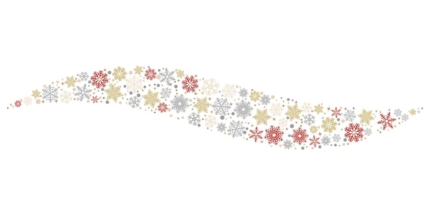 Vector snowflake 12