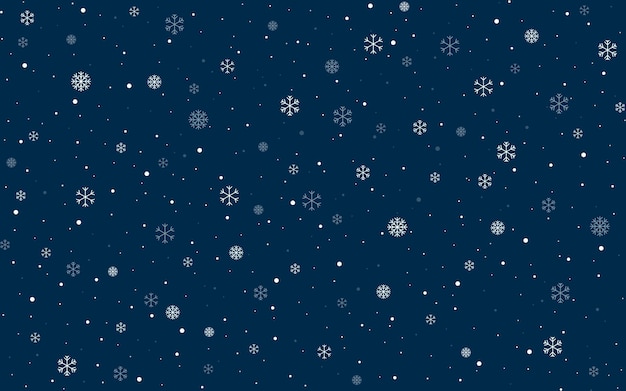 Vector snowflake background wallpaper christmas holiday