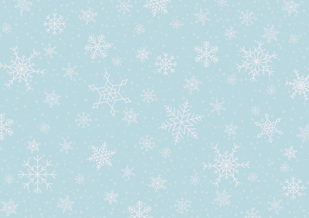 Snowflake Christmas background