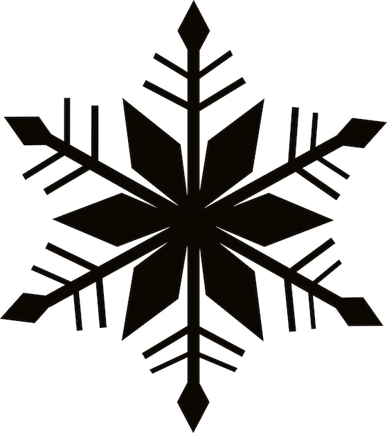 Snowflake Clipart Crystal Frost Illustration