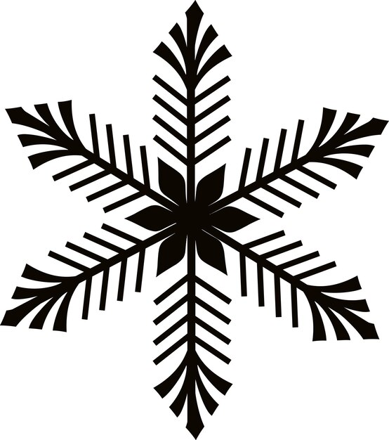 Snowflake Clipart Crystal Frost Illustration