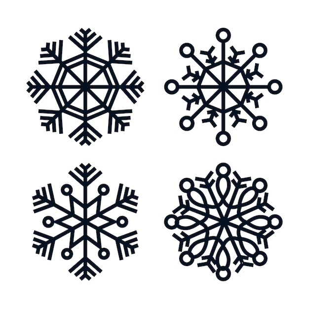 snowflake icon design