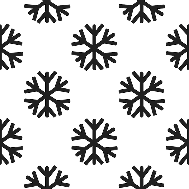 Snowflake icon illustration