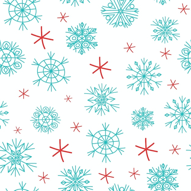 Snowflake pattern