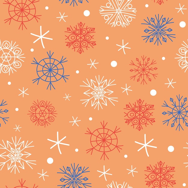 Snowflake pattern