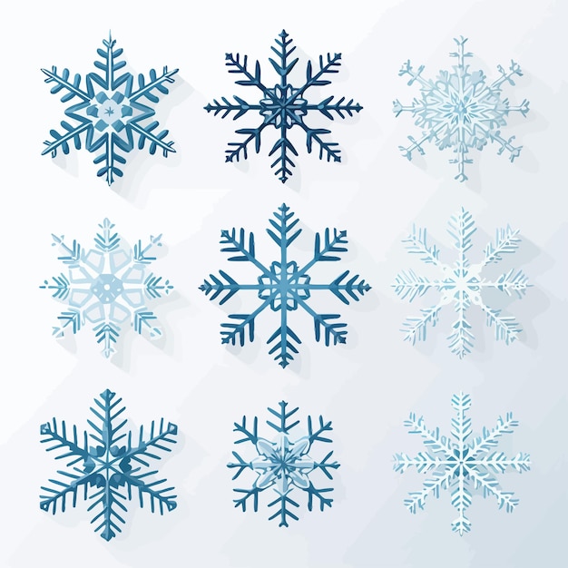 snowflake silhouette