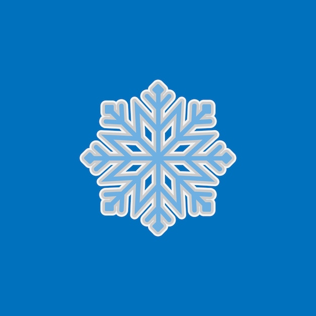 Vector snowflake