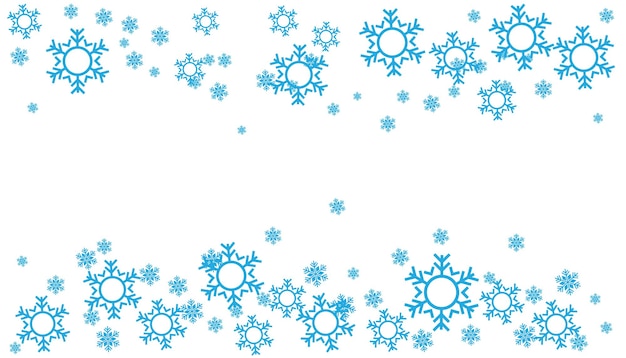 Snowflakes background