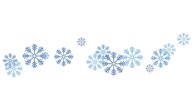 Snowflakes background