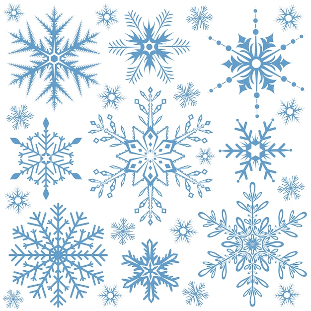 Snowflakes collection