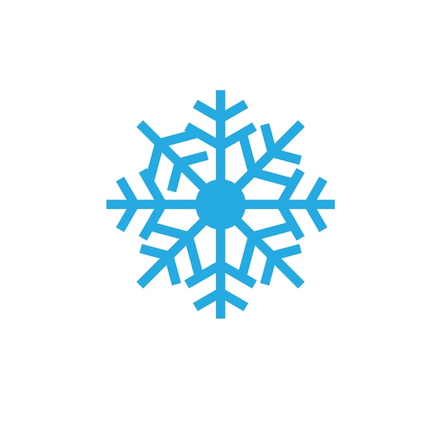 Snowflakes icon and symbol ilustration