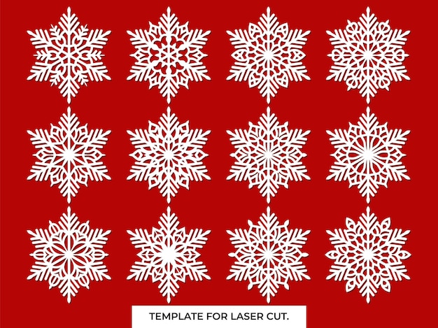 Snowflakes thin line icon set such as pack of simple snowflake snowflake snowflake icons