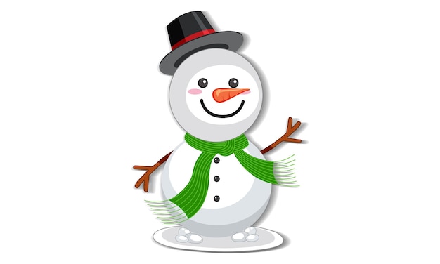 Snowman Christmas Graphic Creepy Clip Art Vector Design 100 vector illustratie ontwerp Dit schattig
