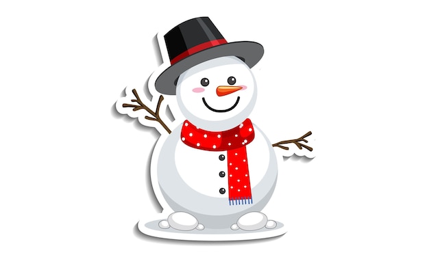 Snowman Christmas Graphic Creepy Clip Art Vector Design 100 vector illustratie ontwerp Dit schattig