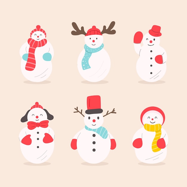 Snowman collection.