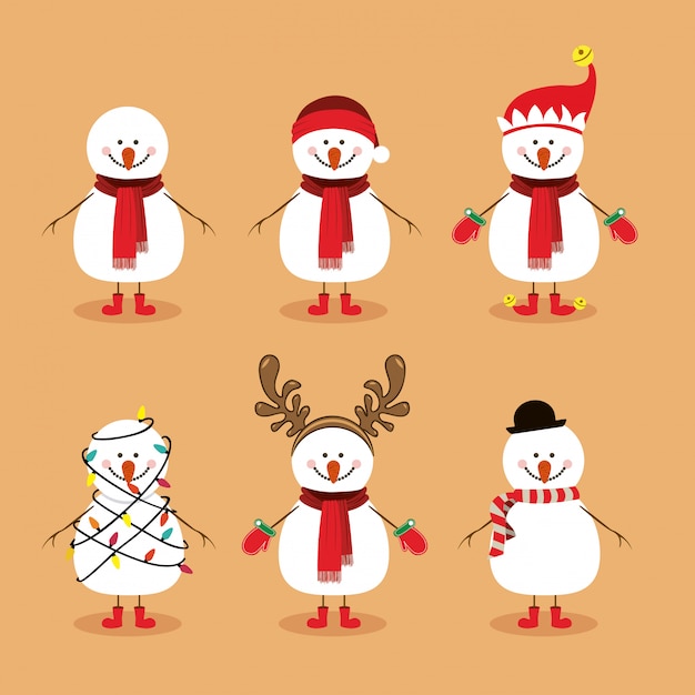 Snowman design