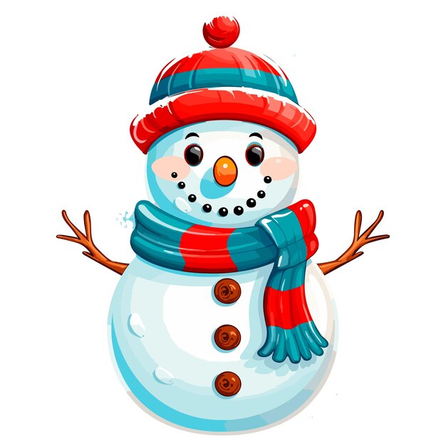 Snowman vector illustration