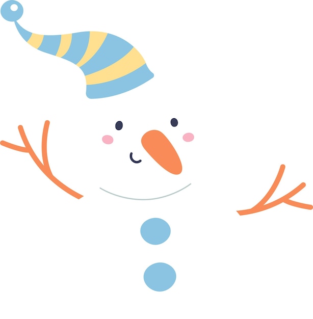 Snowman With Hat