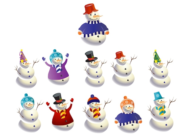 Snowmen collection