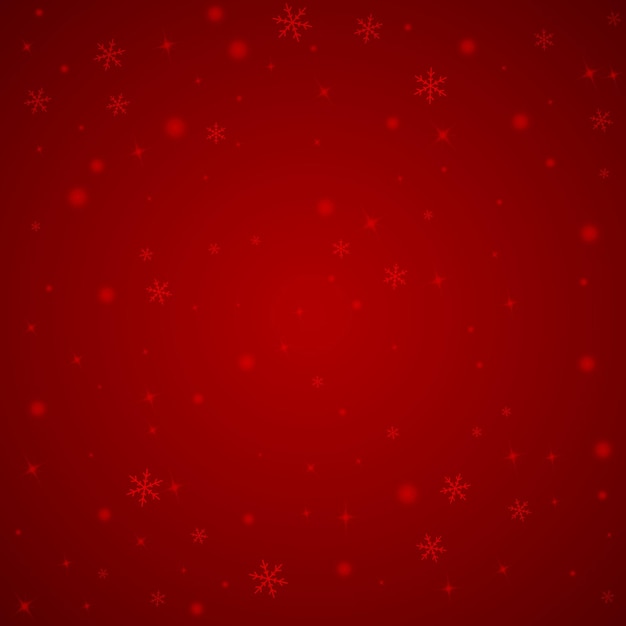 Vector snowy christmas background subtle flying snow