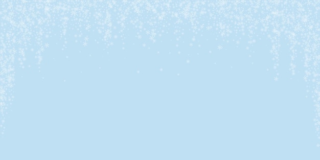 Vector snowy christmas background subtle flying snow