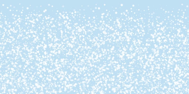 Vector snowy christmas background subtle flying snow