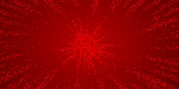 Vector snowy christmas background subtle flying snow