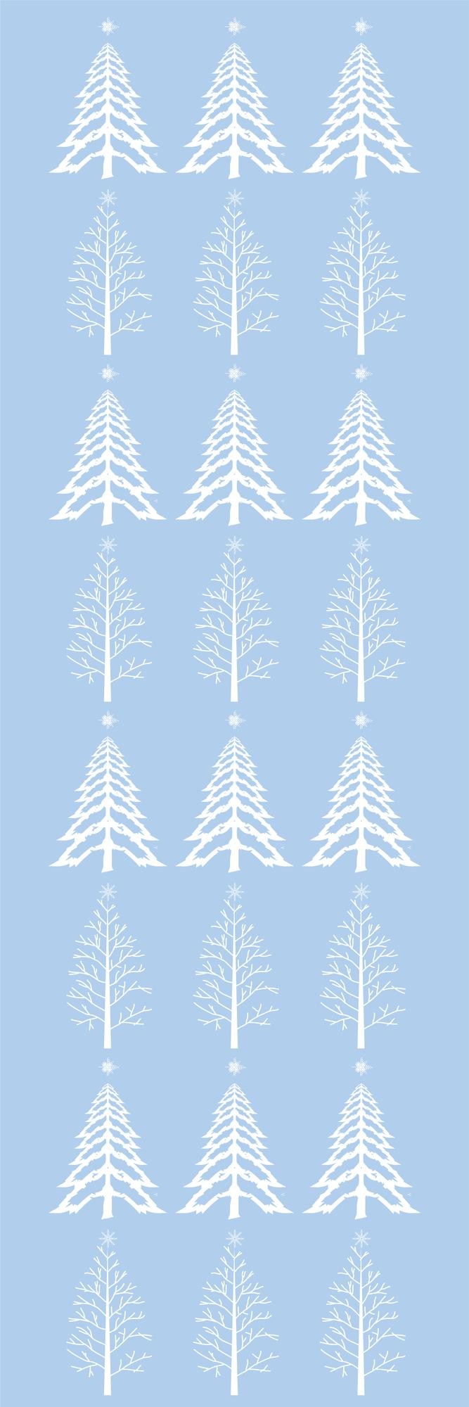 Vector a snowy park trees people make snowman and sledding in forest concept of active recreation