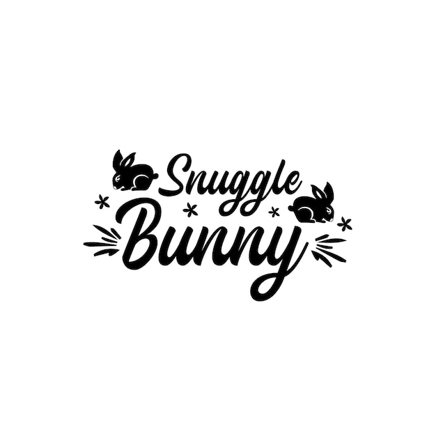 Snuggle Bunny Bunny Svg Празднование Пасхи Пасхальное яйцо Вектор