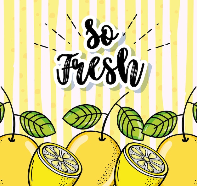 So fresh lemons summer cartoons