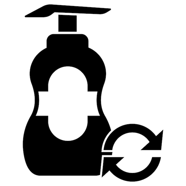 мыло бутылка логотип вектор простой дизайн иллюстрации значок