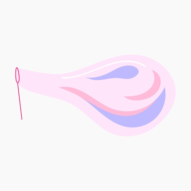 Soap bubble illustration