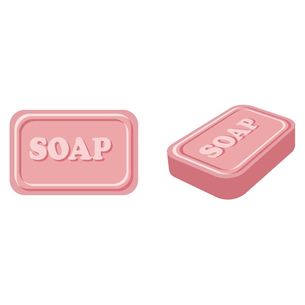 Vector soap flat icon vector illustration