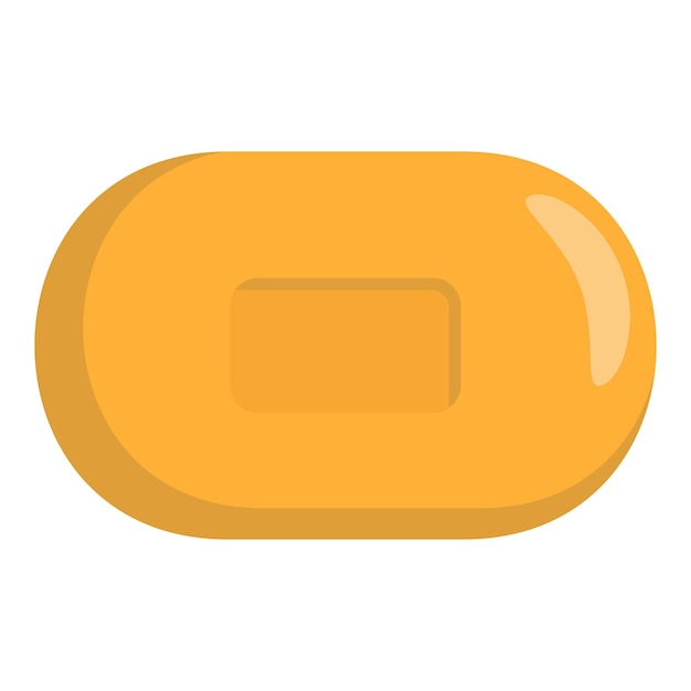 Soap icon Flat illustration of soap vector icon for web