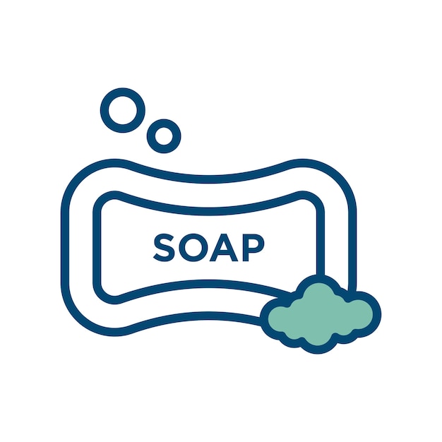 soap icon vector design template in white background