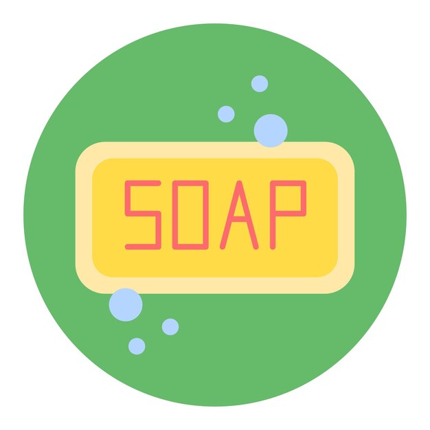 Vector soap vector illustratie stijl