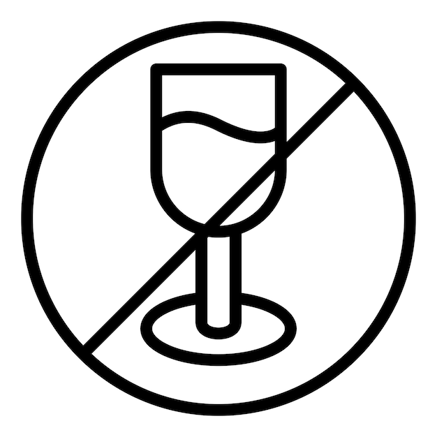 Vector sober icon style