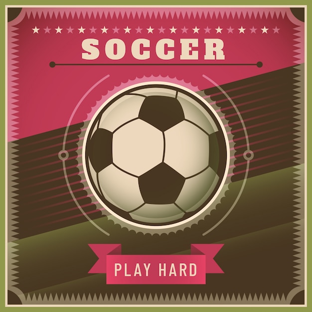 Soccer background design