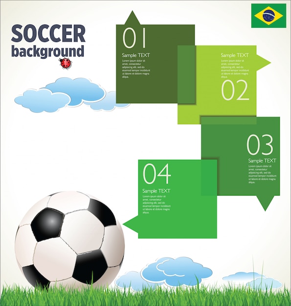 Soccer background