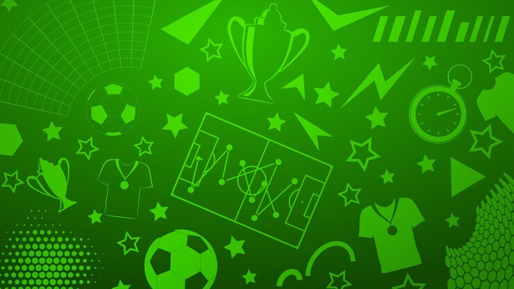 Vector soccer background