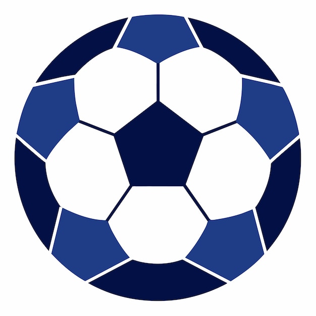 Soccer ball icon solid white background 6