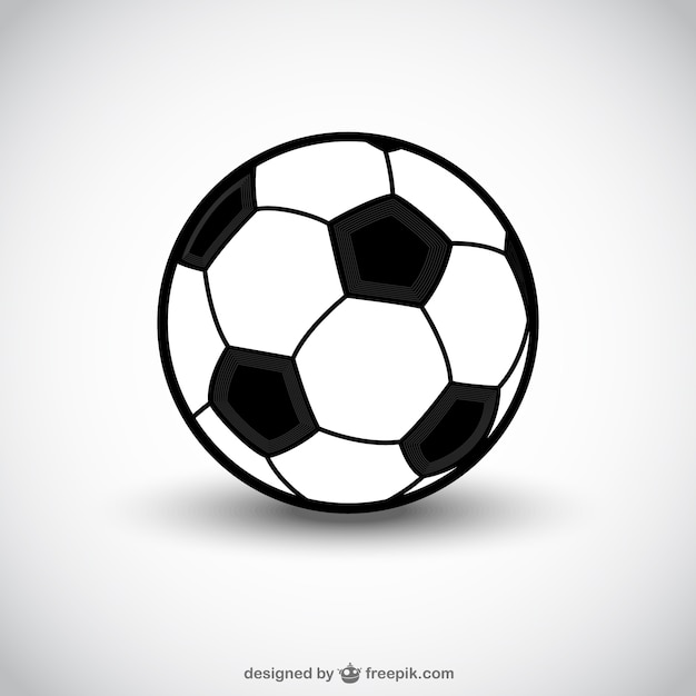 Vector soccer ball icon