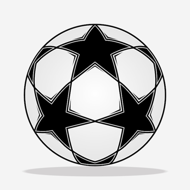 サッカーボール_ベクトル画像とイラスト