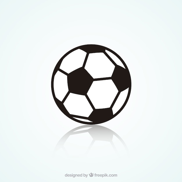 Vector soccer ball